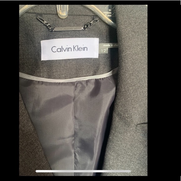 Calvin Klein Dark Gray Pantsuit - Picture 3 of 3